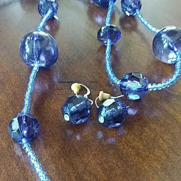 Earrings and Necklace Set - Picture 2 of 2